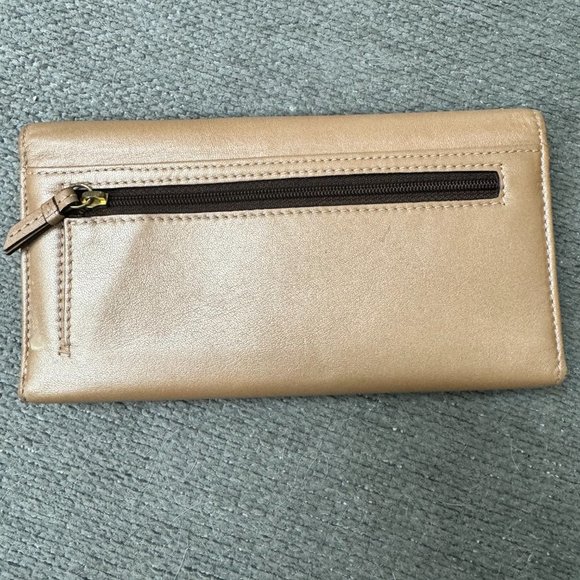 VINTAGE COACH LEATHER WALLET - Picture 2 of 5